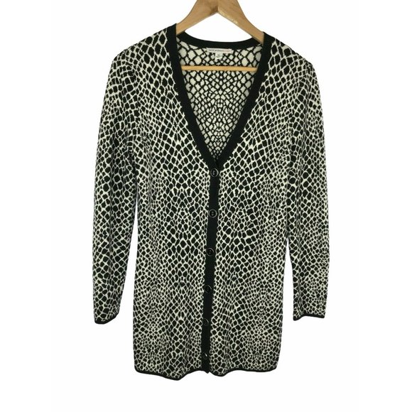 Isaac Mizrahi Live Long Sweater Cardigan Womens XS